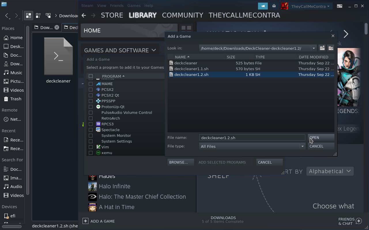 How to get storage back on Steam Deck 15