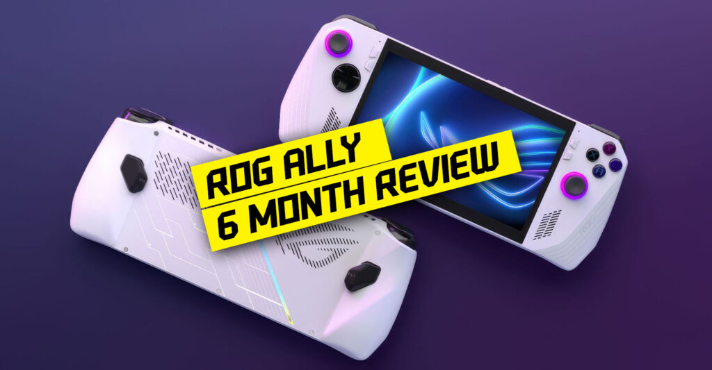 ROG Ally 6 Month Review Graphic